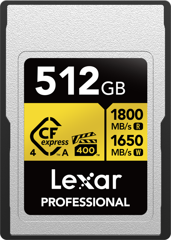 Karta pamięci Lexar CFexpress 4.0 Gold 512GB Type A (R1800/W1650)